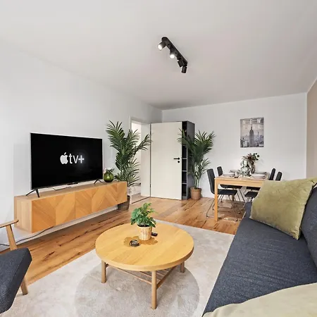 Lejlighed Edler Wohnraum Design-apartment Mit Bora-kueche, Balkon, Boxspringbett, Delonghi-kaffeevollautomat, Lift, Parkplatz & Wlan 280 Mbps Chemnitz